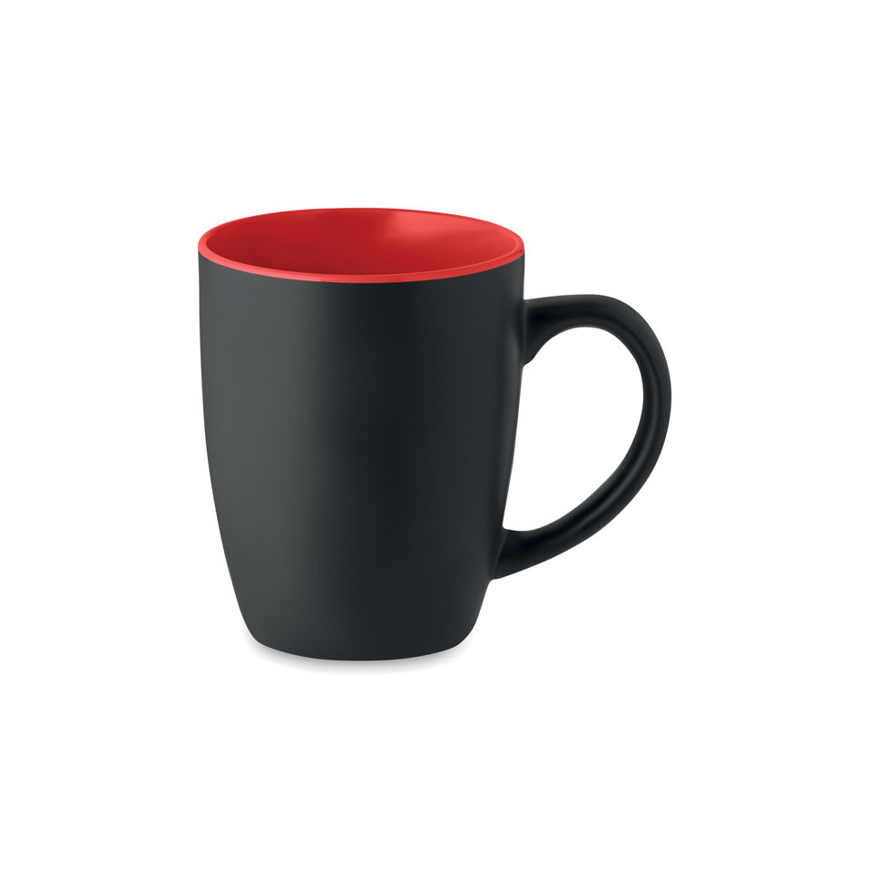 Mug en céramique noire personnalisé 290 ml