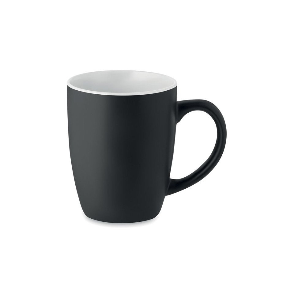 Mug en céramique noire personnalisé 290 ml