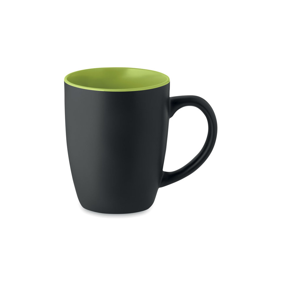 Mug en céramique noire personnalisé 290 ml