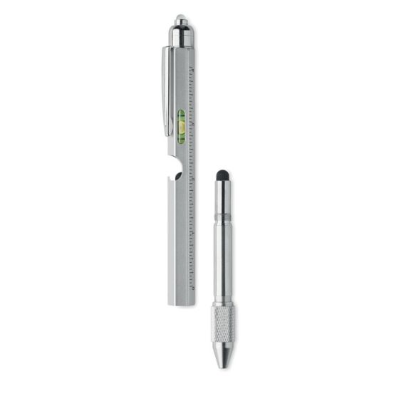 Stylo multifonctions personnalisé en acier inoxydable