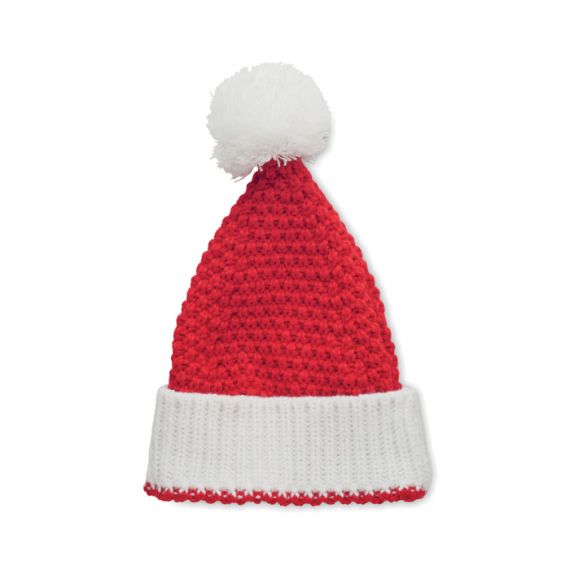 Bonnet de noël tricoté personnalisé