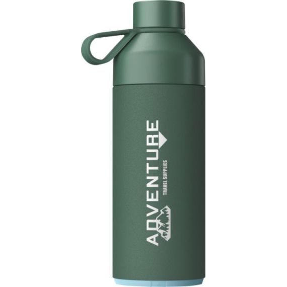 Bouteille publicitaire d'eau Big Ocean Bottle de 1 000 ml avec isolation par le vide