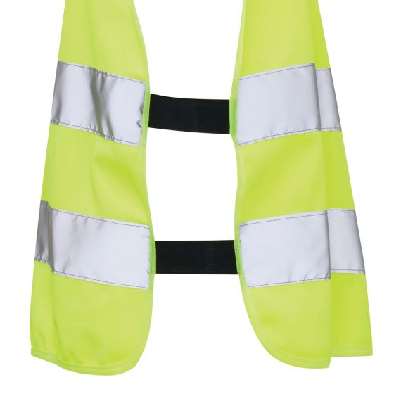 Gilet haute visibilité personnalisé de signalisation en rPET GRS enfant