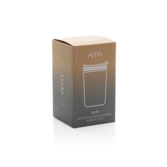 Mug publicitaire 300ml en acier recyclé RCS Avira Alya