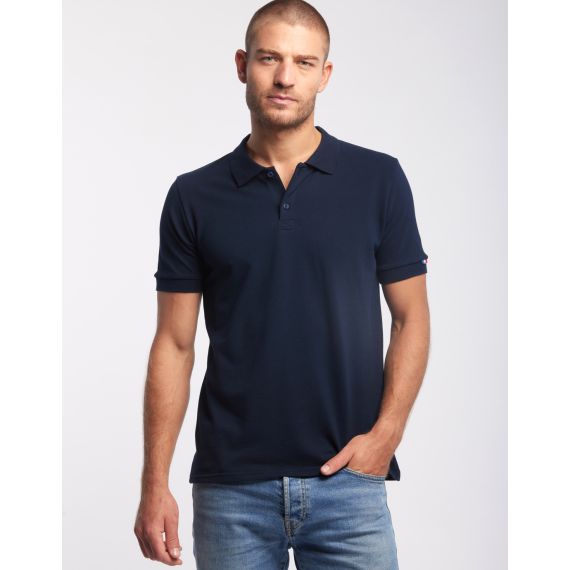 Polo homme manche courte personnalisé fabriqué en France Sartre