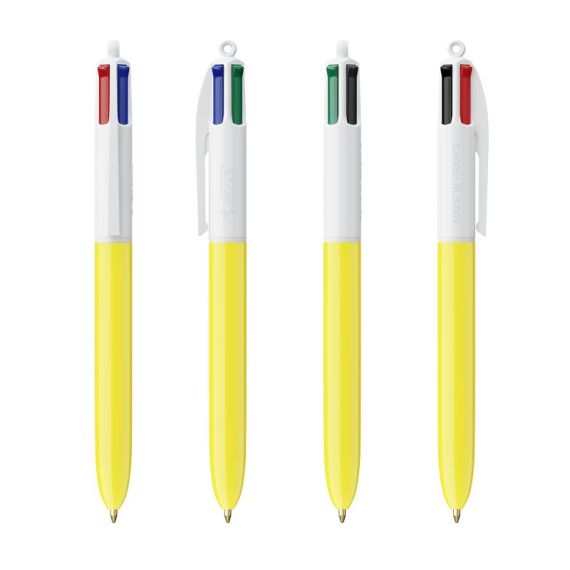 Stylo personnalisé fabriqué en France BIC 4 Couleurs