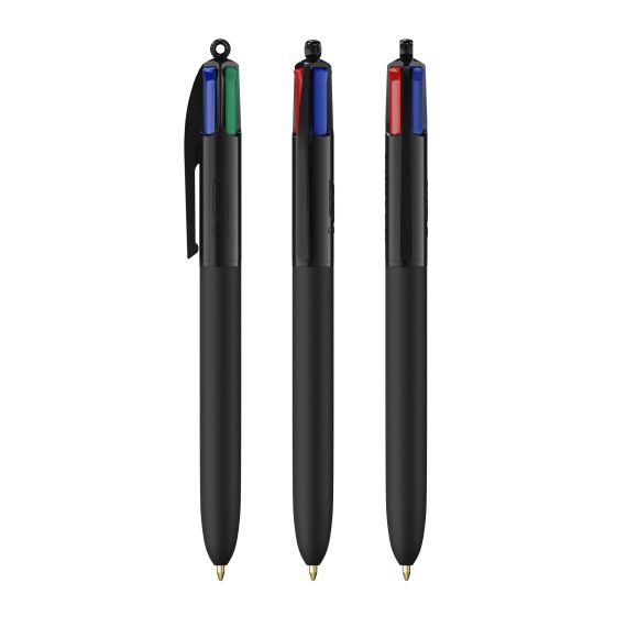 Stylo 4 couleurs publicitaire fabriqué en France BIC® Colours Soft touch