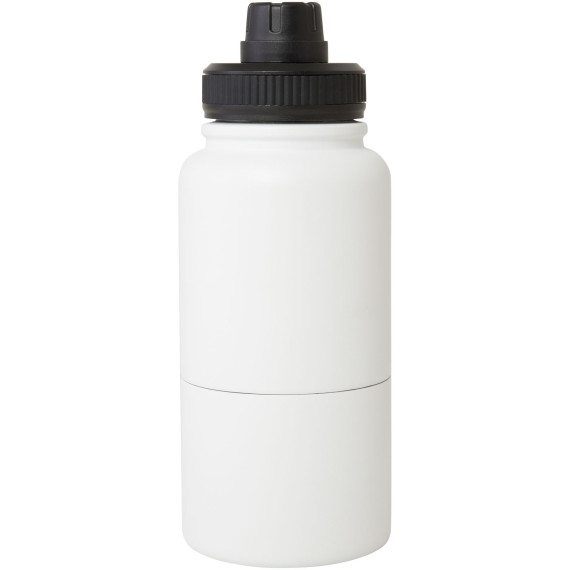 Bouteille publicitaire de sport Dupeca de 840 ml avec isolation en acier inoxydable certifiée RCS