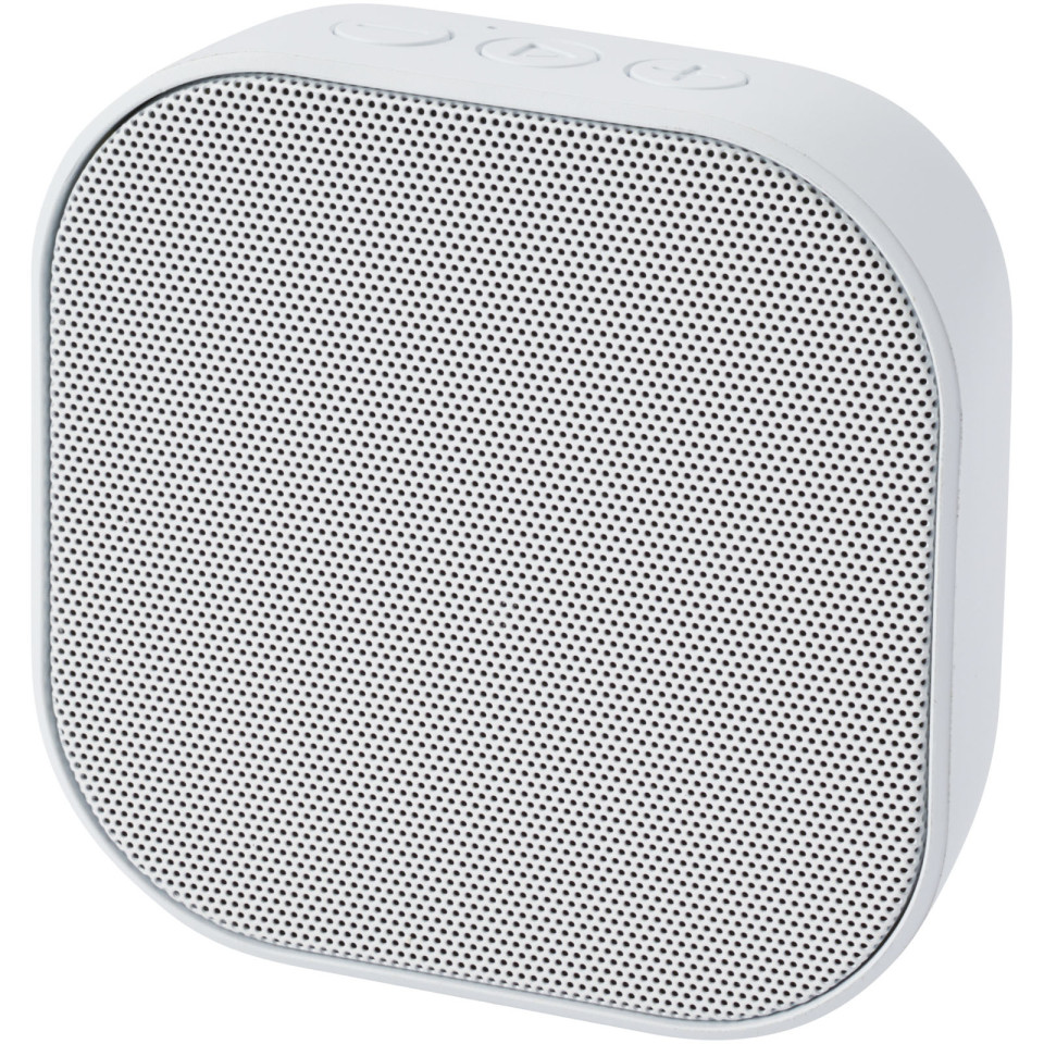 Haut-parleur publicitaire Bluetooth® Stark 2.0 3W Mini RCS en plastique recyclé