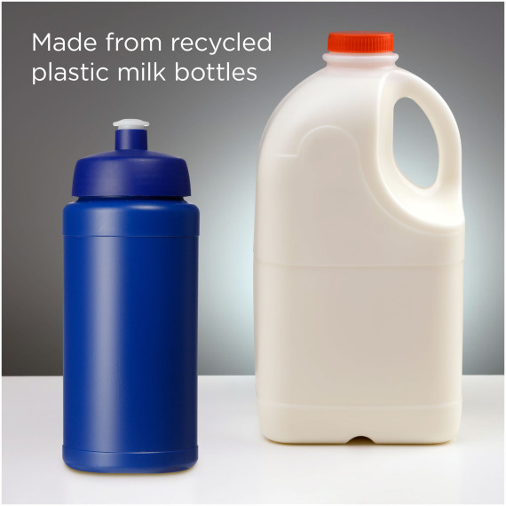 Gourde publicitaire de sport recyclée Baseline de 500 ml fabriqué en Europe