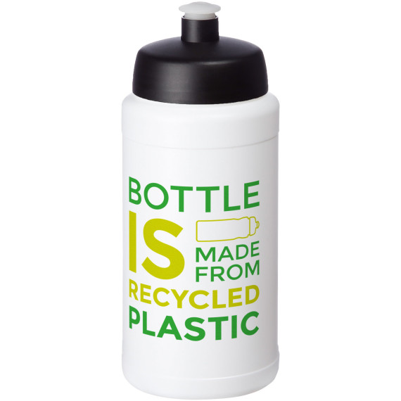 Gourde publicitaire de sport recyclée Baseline de 500 ml fabriqué en Europe