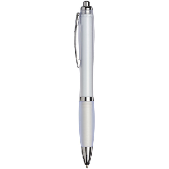 Stylo bille publicitaireCurvy frosted barrel et grip