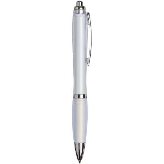 Stylo bille publicitaireCurvy frosted barrel et grip