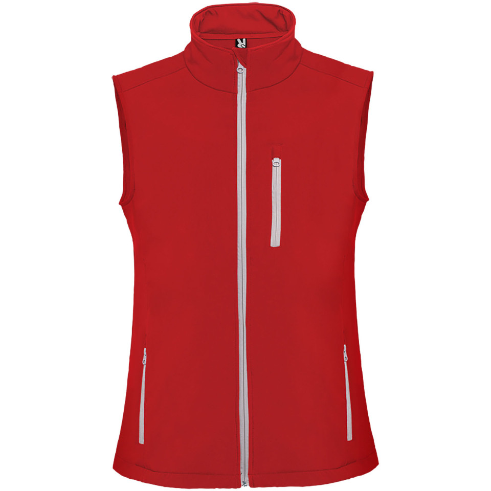 Gilet publicitaire softshell unisexe Nevada