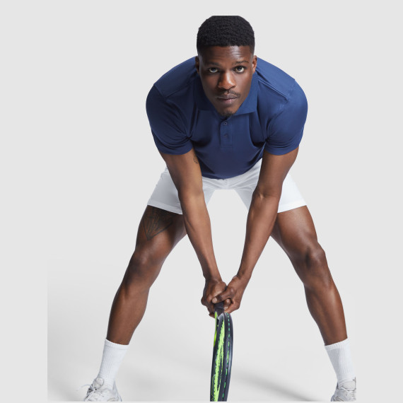 Polo publicitaire sport Monzha à manches courtes pour homme