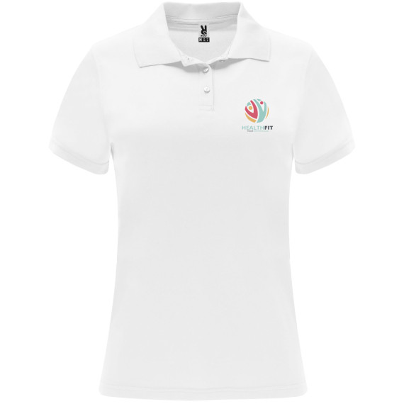 Polo publicitaire sport Monzha à manches courtes pour femme