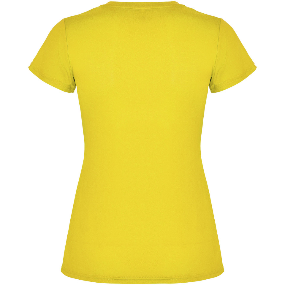 T-shirt publicitaire sport Montecarlo à manches courtes pour femme