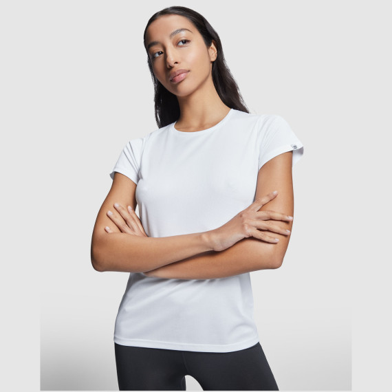 T-shirt publicitaire sport Imola à manches courtes pour femme