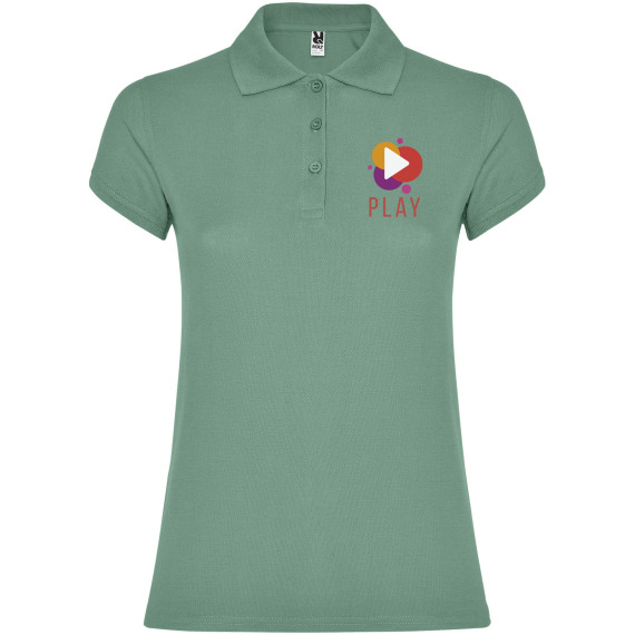 Polo publicitaire Star à manches courtes pour femme