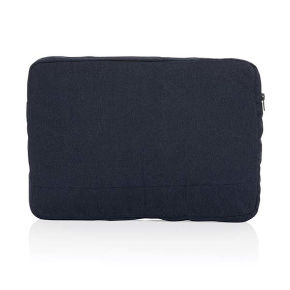 Pochette publicitaire ordinateur 15,6'' en coton recyclé AWARE™ Laluka