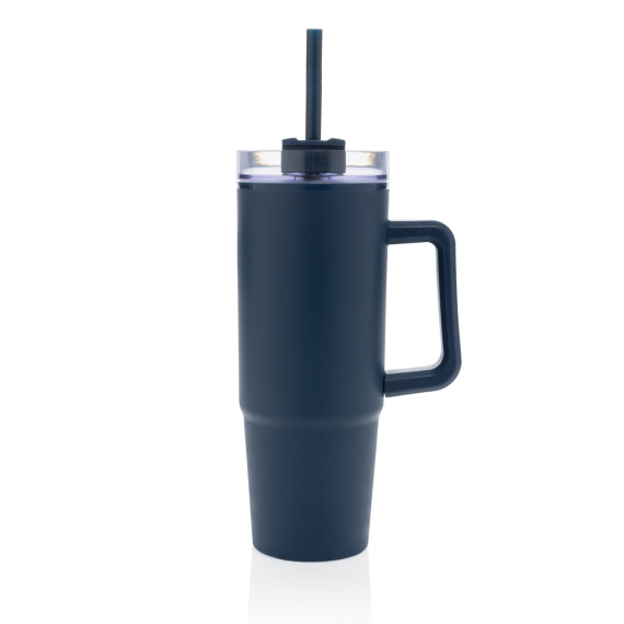 Mug publicitaire 900ml avec poignée en plastique recyclé RCS Tana