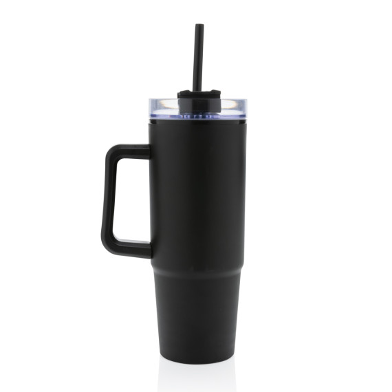 Mug publicitaire 900ml avec poignée en plastique recyclé RCS Tana