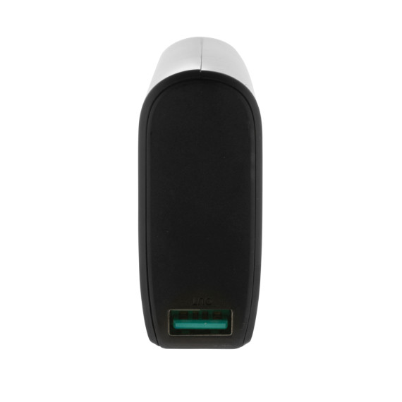 Powerbank publicitaire 20000mAh charge rapide, plastique recyclé RCS, Flashcharge