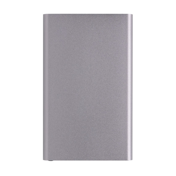 Powerbank publicitaire 4000mAh en plastique recyclé/aluminium RCS