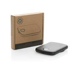 Powerbank publicitaire magnétique 5000mAh en plastique recyclé RCS MagBoost