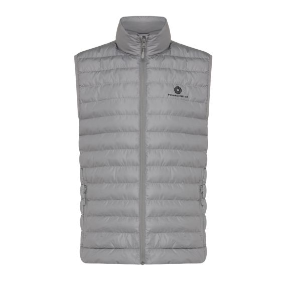 Bodywarmer publicitaire homme en polyester recyclé Iqoniq Meru