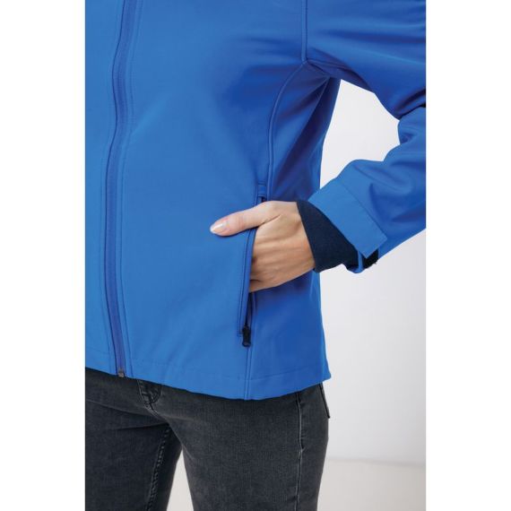 Veste publicitaire femme soft shell en polyester recyclé Iqoniq Makalu