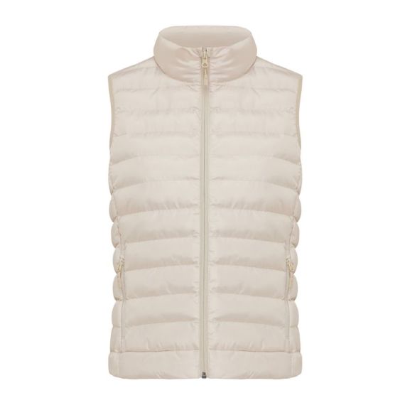 Bodywarmer publicitaire femme en polyester recyclé Iqoniq Meru