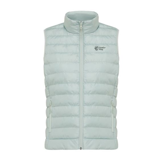 Bodywarmer publicitaire femme en polyester recyclé Iqoniq Meru