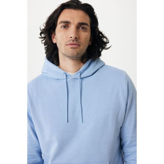 Sweater publicitaire à capuche léger en coton recyclé Iqoniq Rila