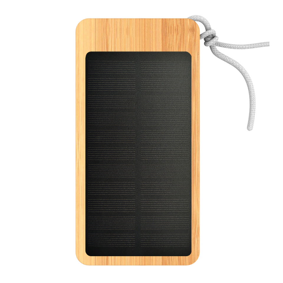 Batterie publicitaire externe solaire 10 000 mAh