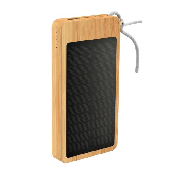 Batterie publicitaire externe solaire 10 000 mAh