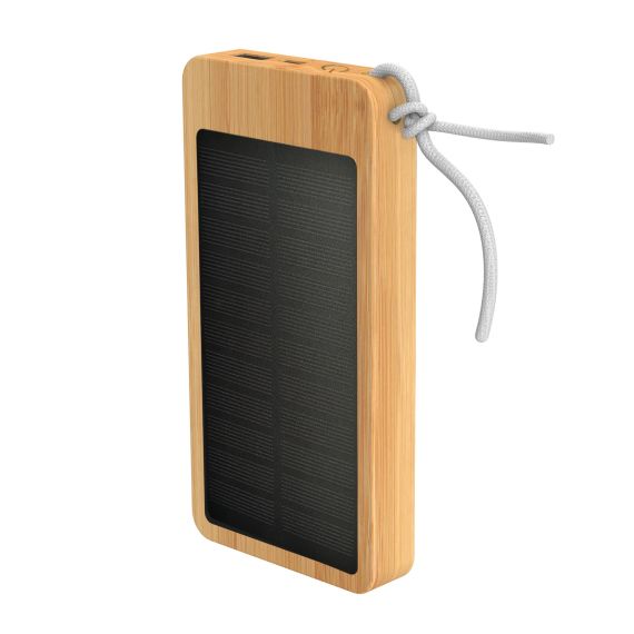 Batterie publicitaire externe solaire 10 000 mAh