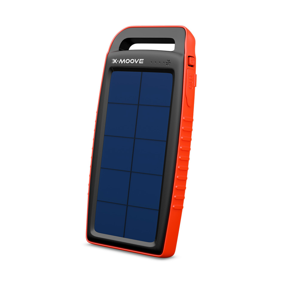 Batterie publicitaire externe solaire 15 000 mAh XMOOVE-POCKET15000