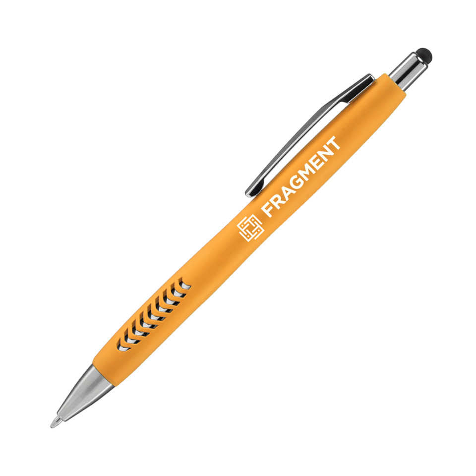 Stylo stylet publicitaire personnalisé express Goldstar® Avalon Softy