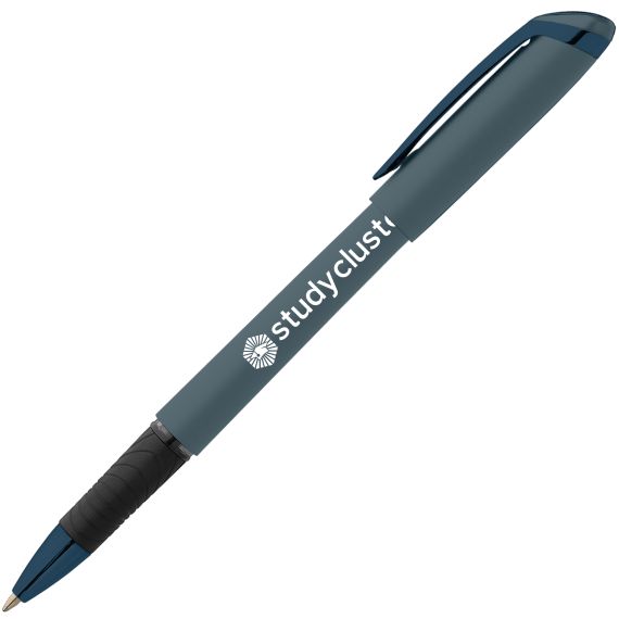 Stylo publicitaire Goldstar® Phoenix Softy avec stylet Gazelle Monochrome Métallique 