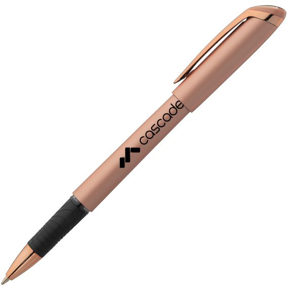 Stylo publicitaire Goldstar® Phoenix Softy avec stylet Gazelle Monochrome Métallique 