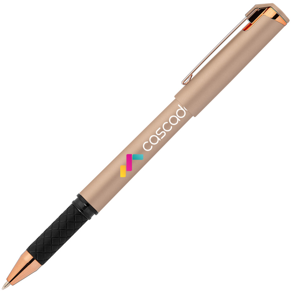 Stylo stylet personnalisé express Goldstar® softy Rose Gold Gel