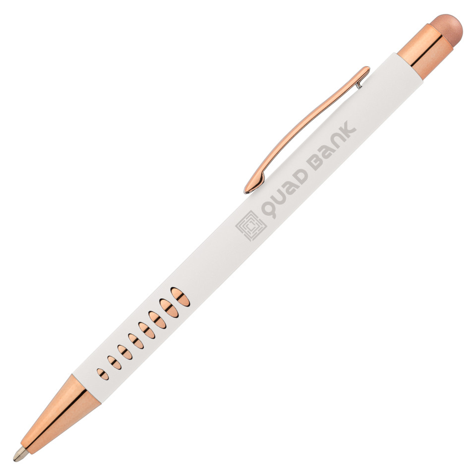 Stylo bille publicitaire express Goldstar® Bowie Or Rose Stylet