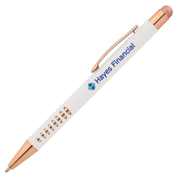 Stylo bille publicitaire express Goldstar® Bowie Or Rose Stylet