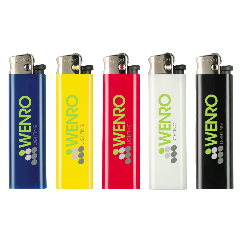 Briquet Cricket personnalisé fabriqué en Europe