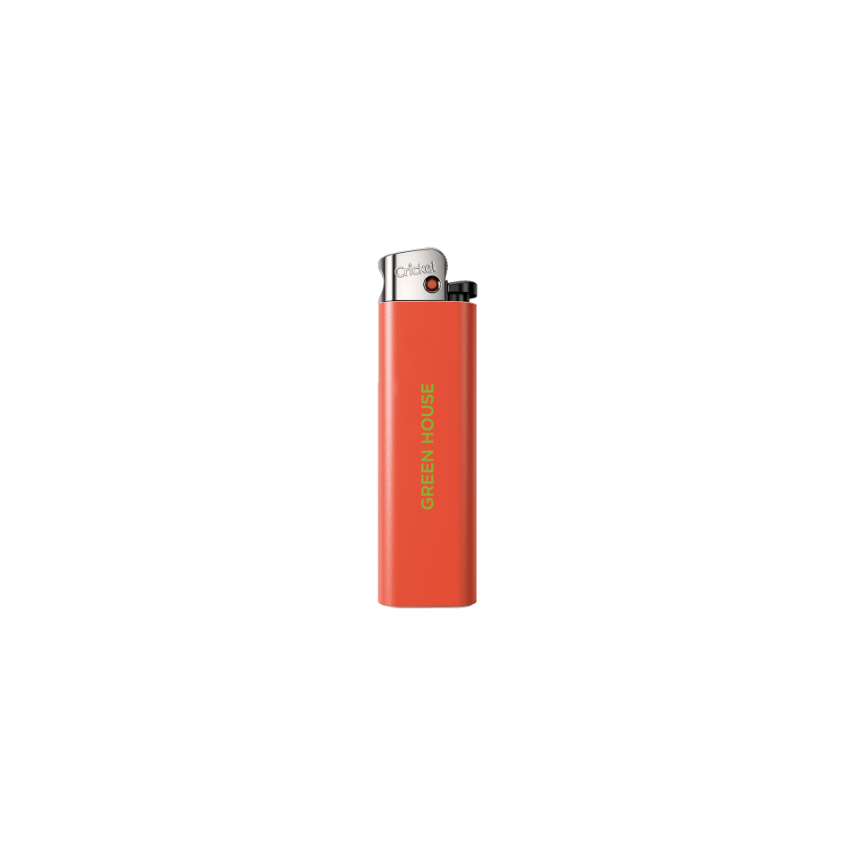 Briquet Cricket Eco personnalisé fabriqué en Europe recyclé