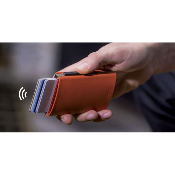 Porte cartes publicitaire RFID 8 cartes de crédit Cuir OGON Cascade Wallet