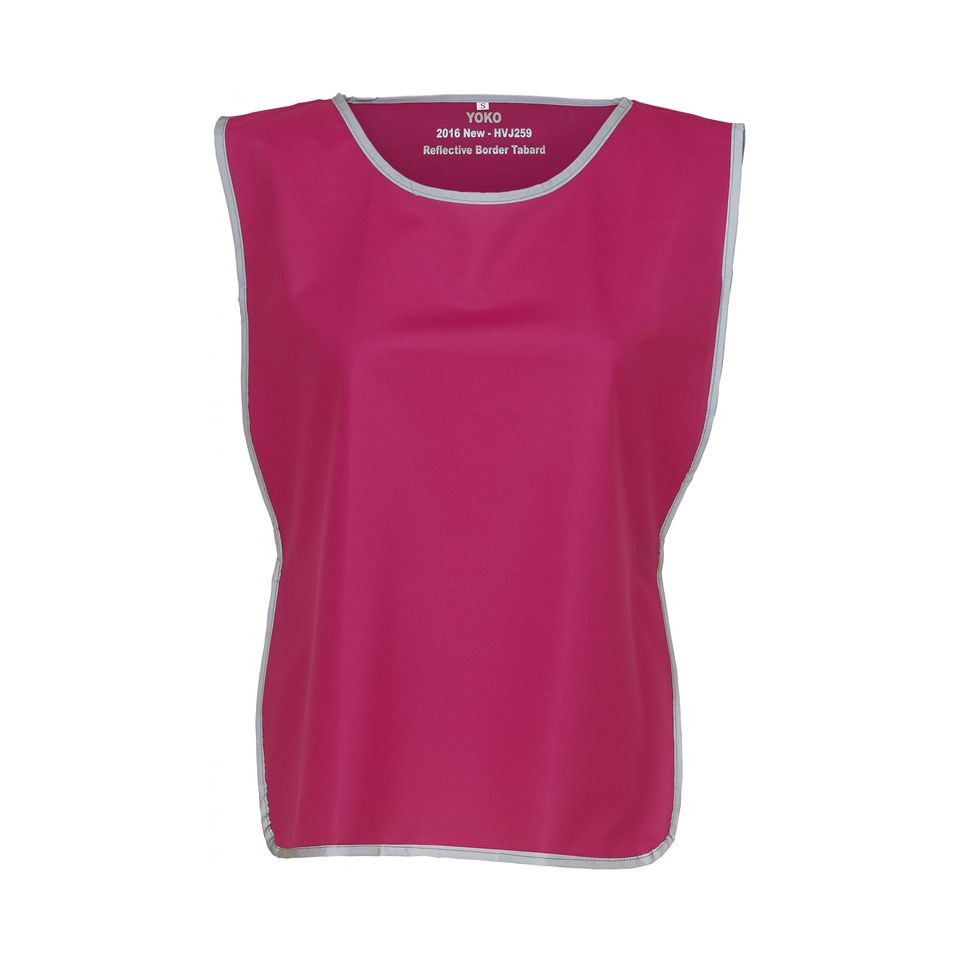 Chasuble personnalisé à bordure réfléchissante 15 coloris