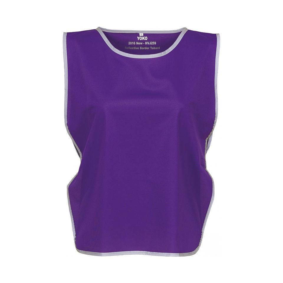 Chasuble personnalisé à bordure réfléchissante 15 coloris