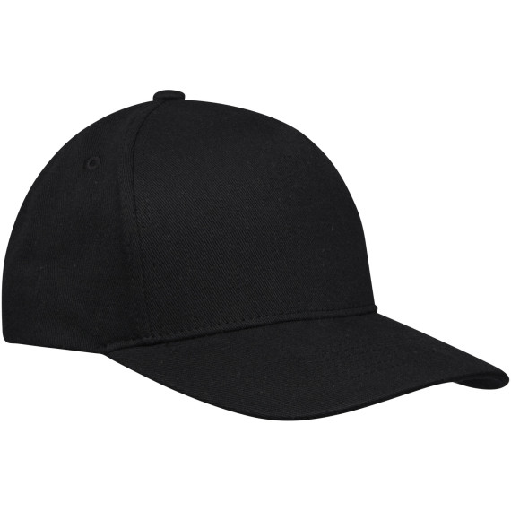 Casquette publicitaire recyclée Onyx Aware™ 5 panneaux 240 g/m2